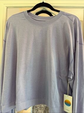 Vuori Lilac Relaxed Crewneck Sweatshirt - Women